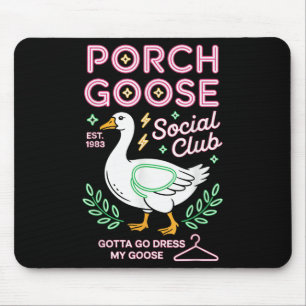 Porch Goose Social Club Parco Civico-Ciani Mousepad
