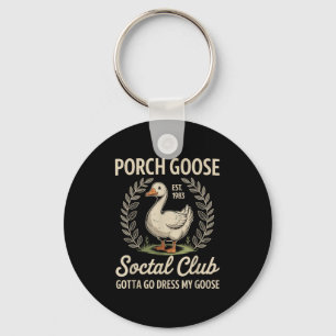 Porch Goose Social Club Parco Civico-Ciani Schlüsselanhänger