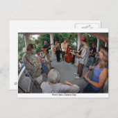Porch Jam, Carson City Postkarte (Vorne/Hinten)