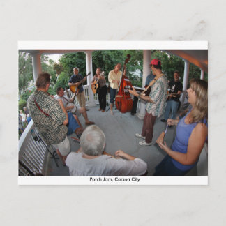 Porch Jam, Carson City Postkarte