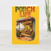 Porch life jamaica karte (Vorderseite)