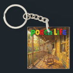 Porch life jamaica sunny day schlüsselanhänger<br><div class="desc">Porch life jamaica sunny day key chain</div>