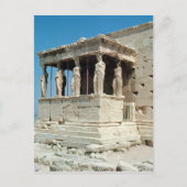 Porch of the Maidens, Erechtheion, c.421-405 v. Ch Postkarte (Vorderseite)