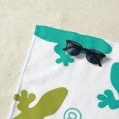 PorchAtPlayaNegra Gecko Strandtuch (Beispiel)