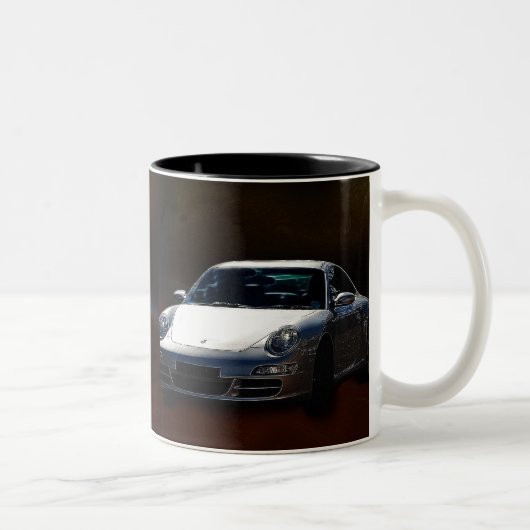 PORCHE ZWEIFARBIGE TASSE (Rechts)