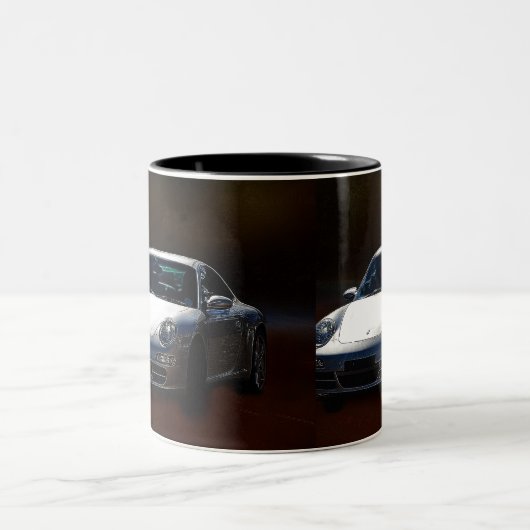 PORCHE ZWEIFARBIGE TASSE (Mittel)