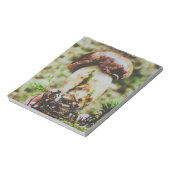 Porcini Mushroom im schwedischen Wald Notizblock (Rotiert)