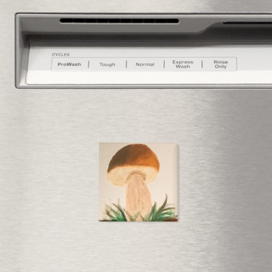 Porcini Mushroom Magnet (In Situ (Geschirrspüler))