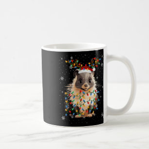 Porcupine Animal Weihnachtsmannmütze Ugge Christma Kaffeetasse