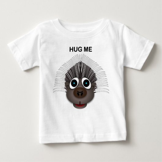 Porcupine - Baby Fine Jersey T - Shirt (Vorderseite)