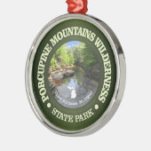 Porcupine Berge Wilderness SP Ornament Aus Metall (Links)