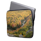 Porcupine Bergsee-Zauber im Staat Laptopschutzhülle (Vorderseite Links)