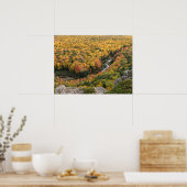 Porcupine Bergsee-Zauber im Staat Poster (Küche)