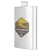 Porcupine Bergsee-Zauber im Val Piora Staat Flachmann (Links)