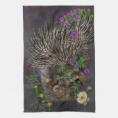 Porcupine Bouquet Geschirrtuch (Vertikal)