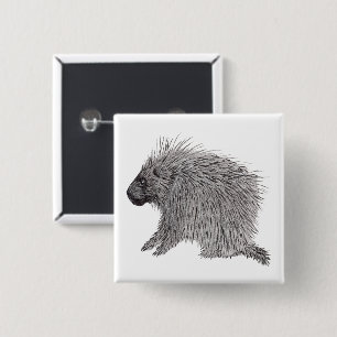 Porcupine Button