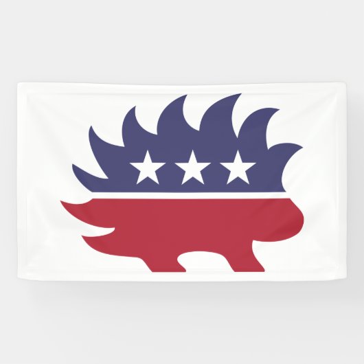 Porcupine des libertären Party Banner (Horizontal)