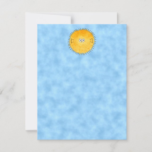 Porcupine Fisch. (Vorderseite)