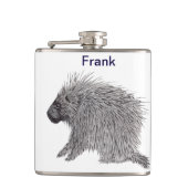 Porcupine Flachmann (Vorderseite)