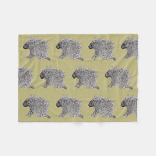 Porcupine Fleecedecke