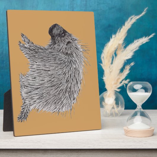 Porcupine Fotoplatte (Seite)