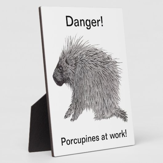 Porcupine Fotoplatte (Seite)