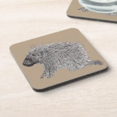 Porcupine Getränkeuntersetzer (Linke Seite)