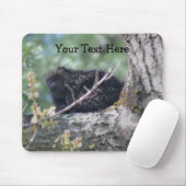 Porcupine in Tree Animal Nature Foto Mousepad (Mit Mouse)