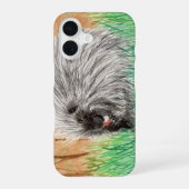 Porcupine iPhone 16 Hülle (Rückseite)
