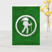 Porcupine Karte (Gelbe Blume)