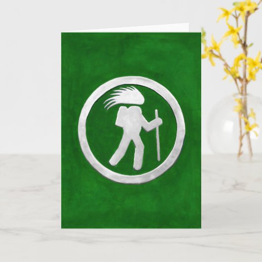 Porcupine Karte (Gelbe Blume)