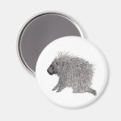 Porcupine Magnet (Vorderseite/Rückseite)
