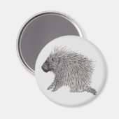Porcupine Magnet (Vorderseite/Rückseite)