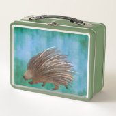 Porcupine-Metal-Lunchbox Metall Brotdose (Vorderseite)