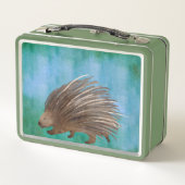 Porcupine-Metal-Lunchbox Metall Brotdose (Rückseite)