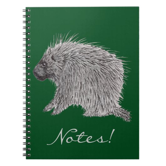 Porcupine Notizblock (Vorderseite)
