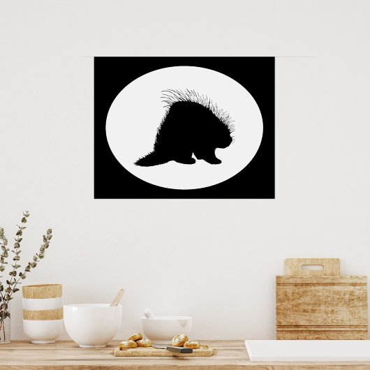 Porcupine Poster (Küche)