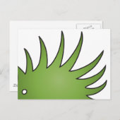 Porcupine Quills Postkarte (Vorne/Hinten)