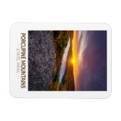 Porcupine Staat Park/Garten: Parco di Villa dei Ce Magnet (Horizontal)