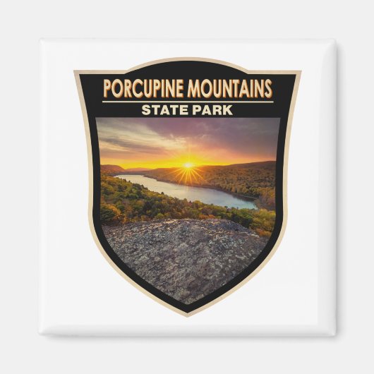 Porcupine Staat Park/Garten: Parco di Villa dei Ce Magnet (Vorne)