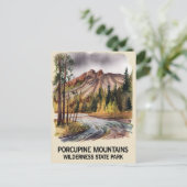 Porcupine Staat Park/Garten: Parco di Villa dei Ce Postkarte (Stehend Vorderseite)