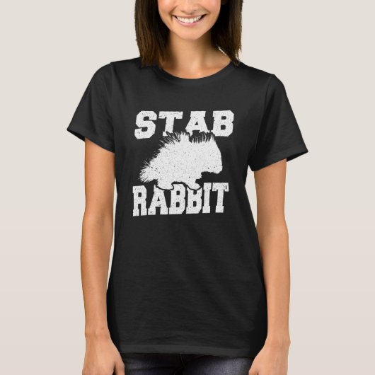 Porcupine Stab Rabbit T-Shirt (Vorderseite)