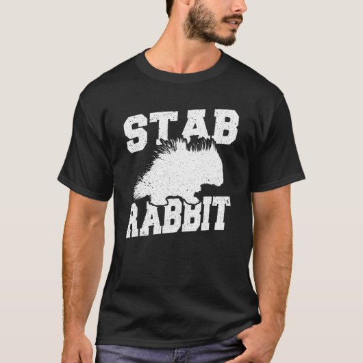 Porcupine Stab Rabbit T-Shirt (Vorderseite)
