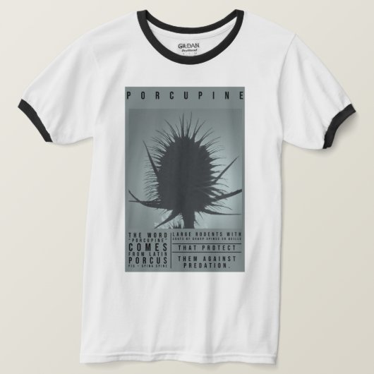 PORCUPINE T-Shirt (Design vorne)