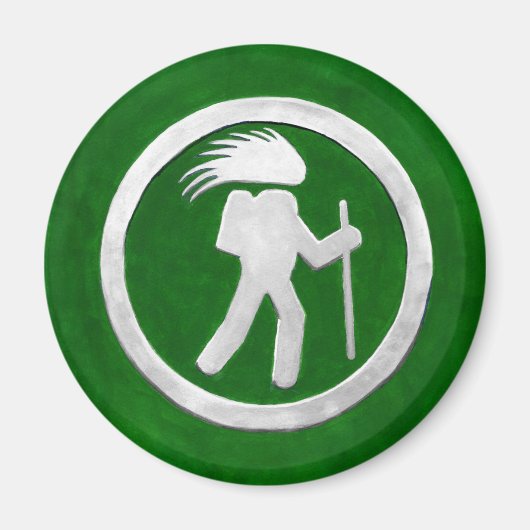 Porcupine Trail Marker Magnet (Vorne)