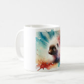 Porcupine Watercolor 180724AREF142 - Watercolor Kaffeetasse (Vorderseite Links)