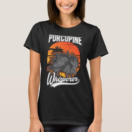 Porcupine Whisperer T-Shirt (Vorderseite)