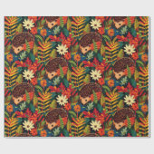 Porcupine Wrapping Paper Geschenkpapier (Flach)