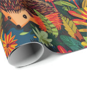 Porcupine Wrapping Paper Geschenkpapier (Rolleneckpunkt)