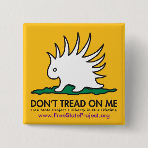 PorcupineGadsden Knopf Button
